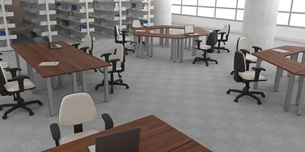 Linha Refeitórios e Bibliotecas